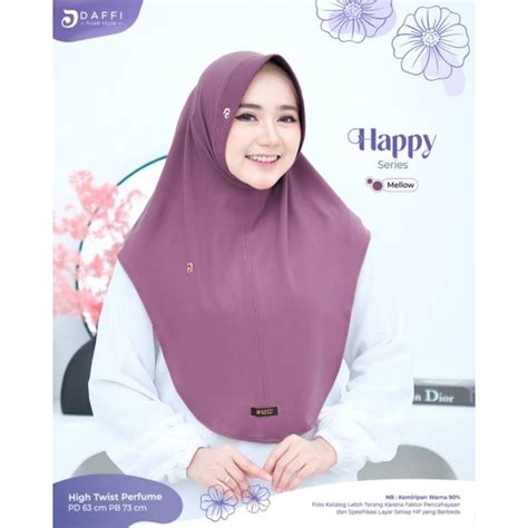 Jual HAPPY Hijab Instan Daffi Hijab Jilbab Daffi Terbaru Grosir Jilbab