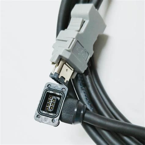 Omron G5 series servo motor encoder cable R88A-CR1A005C - United Automation