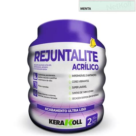 Lechada acrílica para piscina Kerakoll color menta 2 kg MercadoLibre