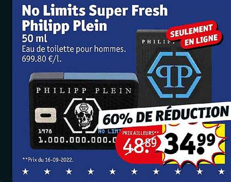 Promo No Limits Super Fresh Philipp Plein Chez Kruidvat Icatalogue Fr