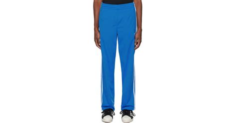 Adidas Originals Blue Adicolor Classics Firebird Track Pants For Men Lyst