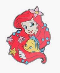 Ariel Flounder Hot Topic Disney Princesses Hair Icons Loungefly Disney Pin