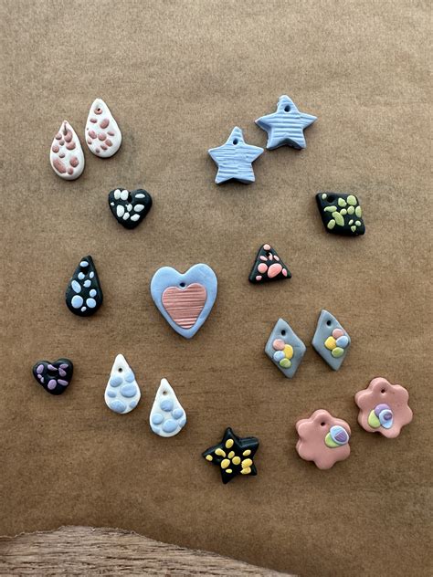 Selbst gemachte Ohrringe aus Fimo | ♥ Zuckersüße Äpfel - kreativer ...