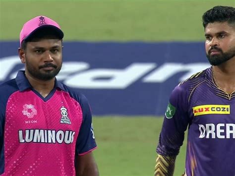 Kkr Vs Rr Toss Update Rajasthan Royals Opt To Bowl First Against