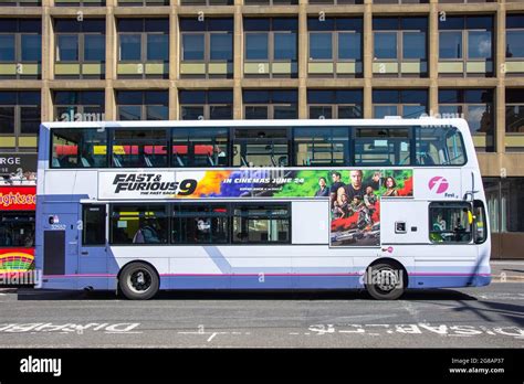 bus glasgow  res stock photography  images alamy