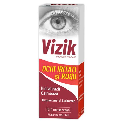 Vizik Picaturi Pentru Ochi Iritati Si Rosii X 10ml Catena Ro