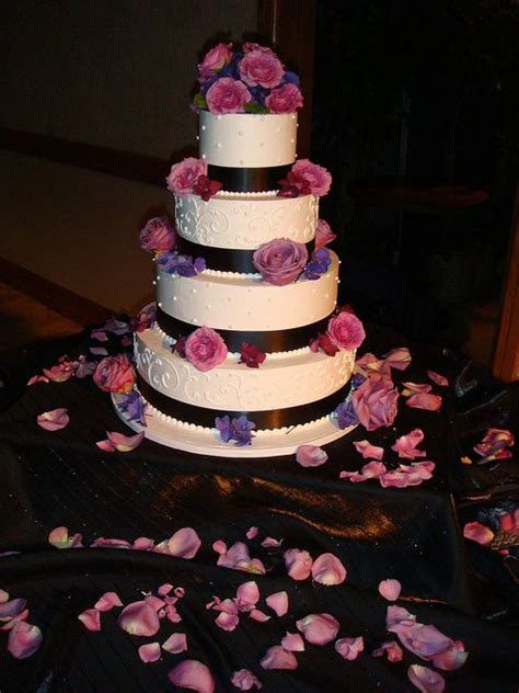 Gorgeous Wedding In Pink And Purple 886 Wedding Cake Designs Cake