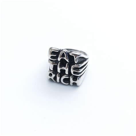 Eat the Rich Ring – Screaming Jewellery