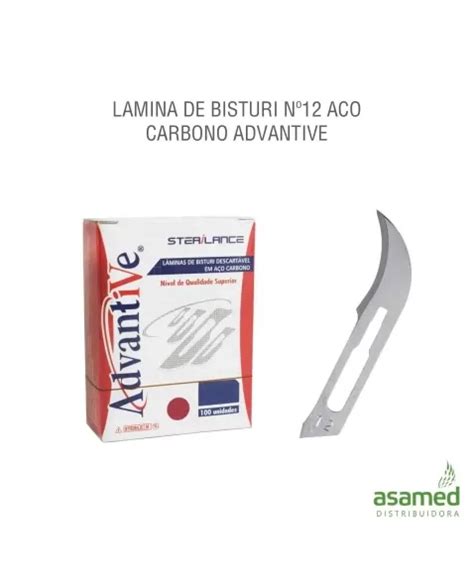 Lamina De Bisturi N Aco Carbono Advantive