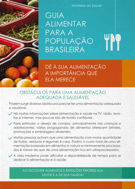 Guia Alimentar Para A Popula O Brasileira