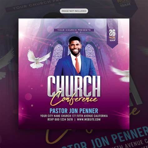 Premium Psd Psd Church Worship Flyer Instagram Social Media Post And Web Banner