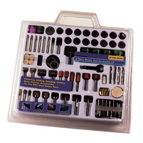 Piece Rotary Tool Accessory Set Machine Mart