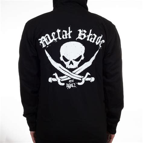 Metal Blade Records Axe Logo Zip Hoodie