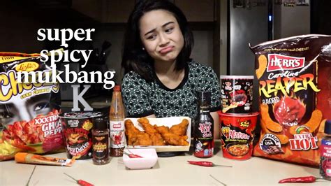 SUPER SPICY MUKBANG - YouTube