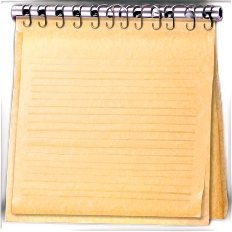 Blank Note Paper Png Nti Png Image