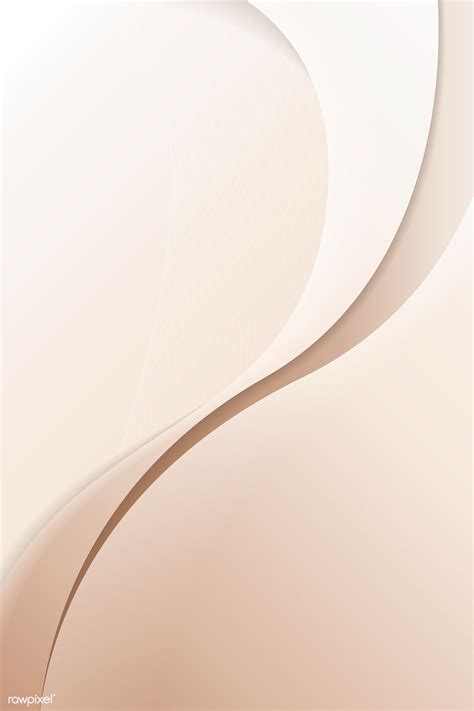 Beige Abstract Curved Background Vector Premium Image By Rawpixel