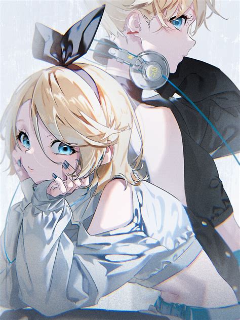 Sexy Kagamine Rin Kagamine Len Cute Waifu Kawaii Hot Vocaloid Lewd Anime Girl Lolita T Shirt