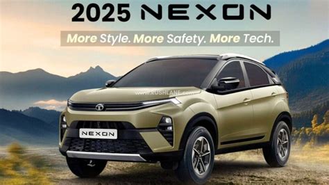 2025 Tata Nexon Gets New Colours, Features - Affordable Pano Sunroof ...