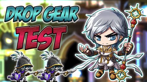 Maplestory Drop Rate Gear Test Luminous Equips YouTube