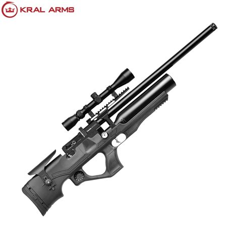 Buy Online Pcp Air Rifle Kral Arms Puncher Ekinoks Synthetic Semi Auto