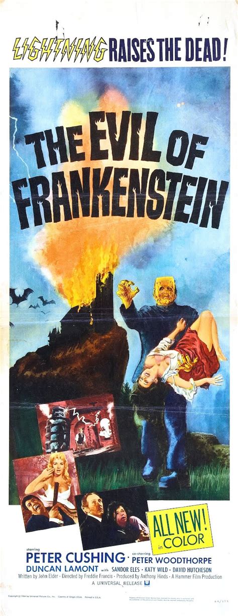 80s Lightning Reviews: Evil of Frankenstein, The (1964)