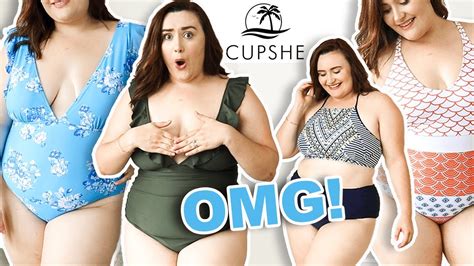 BIG CUPSHE SWIMSUIT TRY ON HAUL HONEST REVIEW 2020 AD YouTube