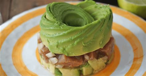 Tartar de atún y aguacate Cocina y recetas fáciles