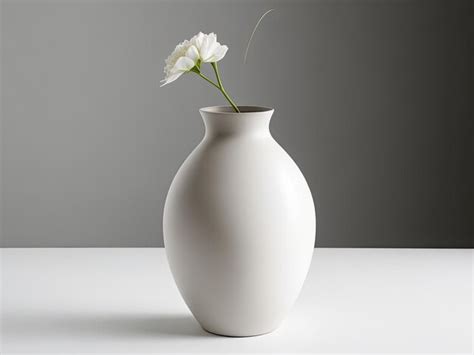 Premium Photo Simple Modern Vase Generative Ai