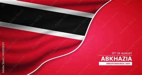 Abstract independence day of Trinidad and Tobago background with ...