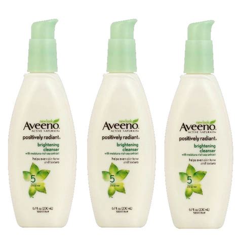 Aveeno Positively Radiant Brightening Cleanser A Solo 139 En Target