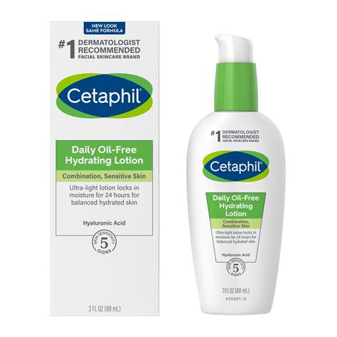 Cetaphil Daily Hydrating Lotion For Face With Hyaluronic Acid Fl