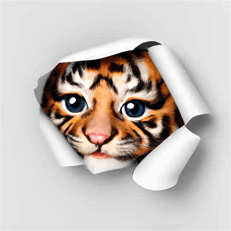 D Baby Tiger Graphic Disney Aristocats Inspired Creative Fabrica