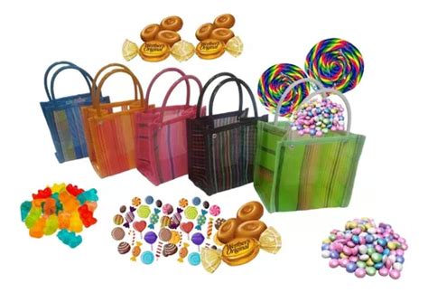 5 Bolsas Plastico Pequeñas Dulceros Galletas Chocolates 15 Envío Gratis