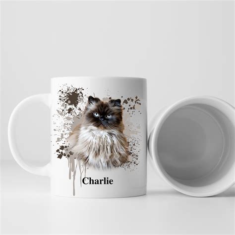 Personalized Cat Mug Custom Cat Coffee Cup Custom Digital Etsy Uk