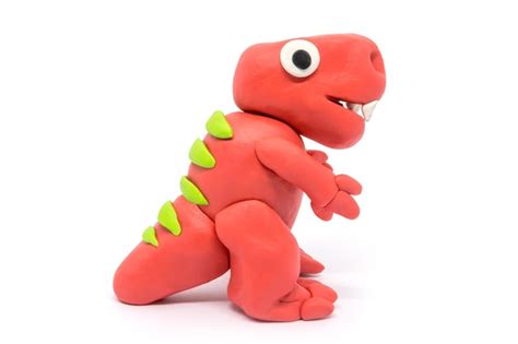 Premium Photo Play Dough Tyrannosaurus