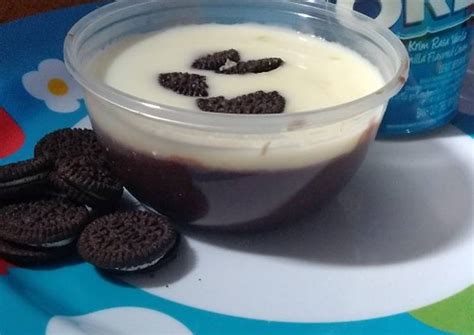 Resep Puding Coklat Nutrijel Oreo Oleh Katarina Ririn Cookpad