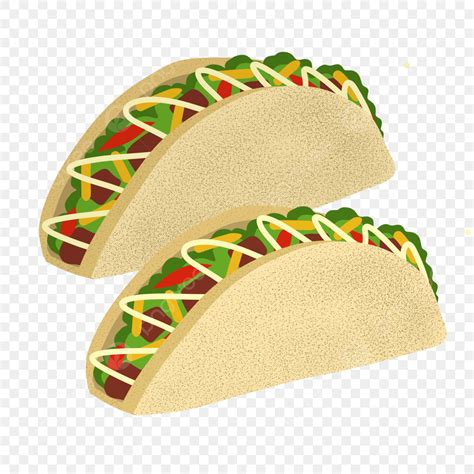 Taco Clipart Vector Tacos Doodle Clipart Taco Clipart Mexican