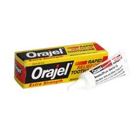 Orajel Extra Strength Dental Gel 5.3g - ExpressChemist.co.uk - Buy Online