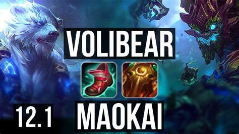 Volibear Vs Maokai Top 1 2m Mastery 400 Games 2 1 3 Kr Diamond