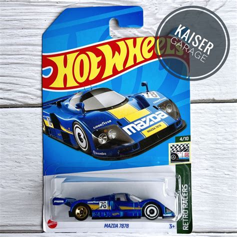 Hot Wheels Mazda 787B Blue Shopee Malaysia