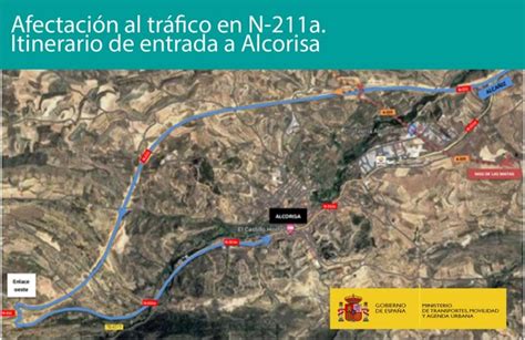 Desde el lunes 16 Afectación al tráfico en la N 211a por obras en