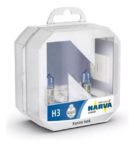 Ampolleta Narva H3 Range Power White 1 Par Tipo Xenon