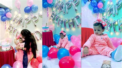 Finally Aa Gaya Baby Ka Birthday Celebration Video 🎊🎂baby Ne Enjoy