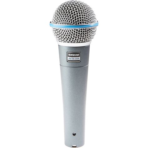 Shure Beta A Supercardioid Dynamic Vocal Microphone Woodwind