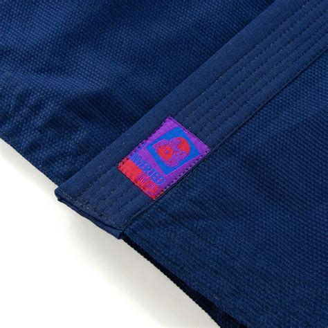 Navy Ultra Light Pearl Weave Gi Inverted Gear