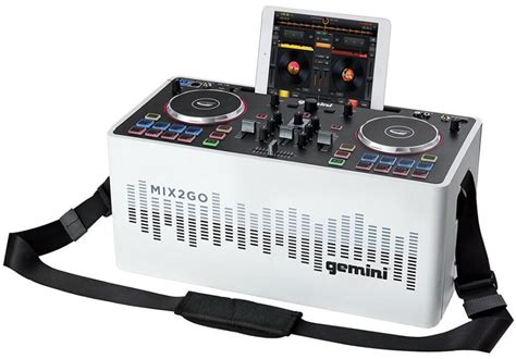 All-In-One Portable DJ Mixer & Speaker System, 50W RMS - GEMINI | eBay