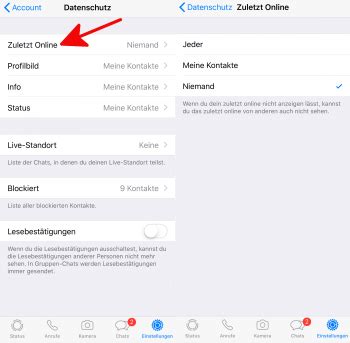 WhatsApp Sicherheit WhatsApp Datenschutz Einstellungen Nutzen