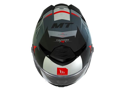 Casco MT Thunder 4 SV Exeo B5 Rojo Mate 22 06