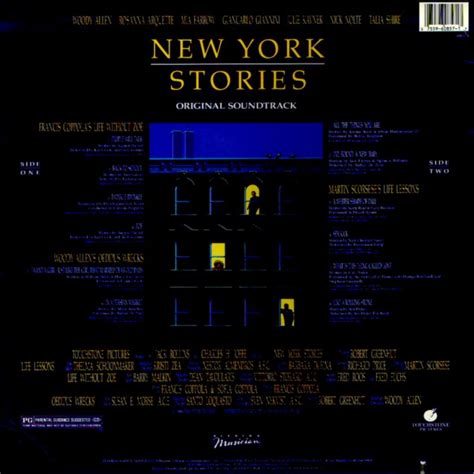 Soundtrack Album: New York Stories