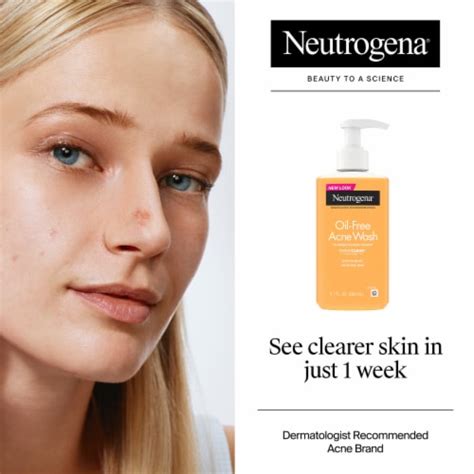 Neutrogena Oil Free Acne Fighting Face Wash With 2 Salicylic Acid Acne